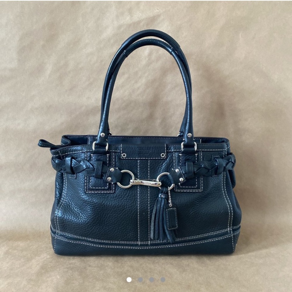 Coach Hampton braided purse